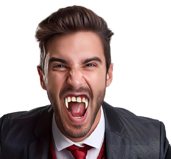 Vampirzähne formschön