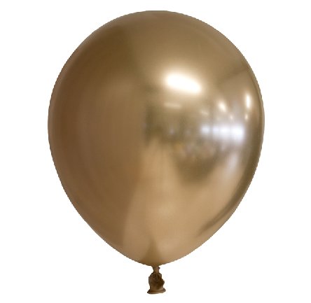 Spiegel Chrome Luftballons, gold Spiegel Chrome Luftballons, gold