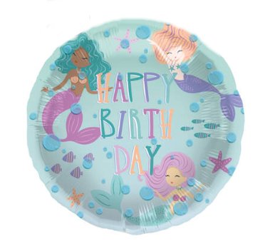 Folienballon Meerjungfrau Folienballon Meerjungfrau