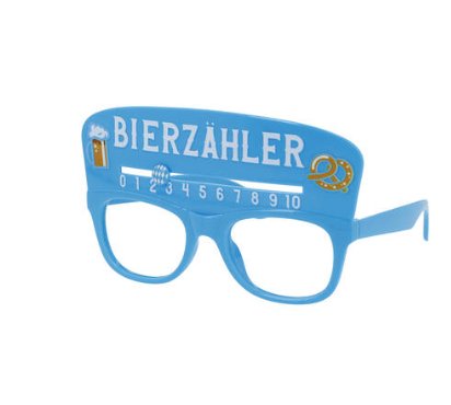 Bier Brille Bierzähler