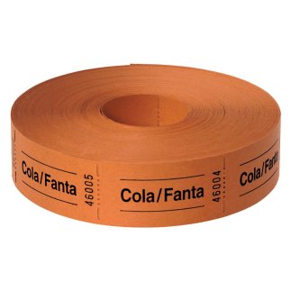 Rollen-Gutscheine - Cola/Fanta