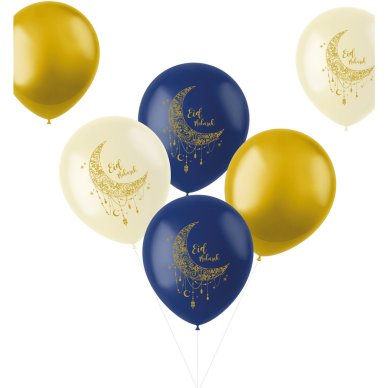 Ballons Eid Mubarak 33cm - 6 Stück