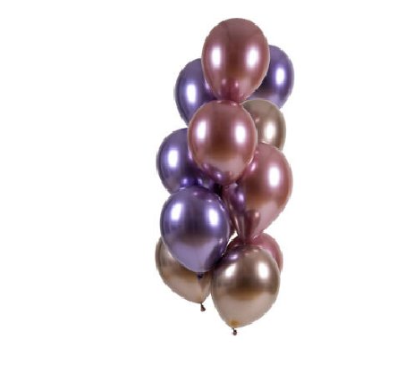 Luftballons Ultra Shine Amethyst, 12 Stück