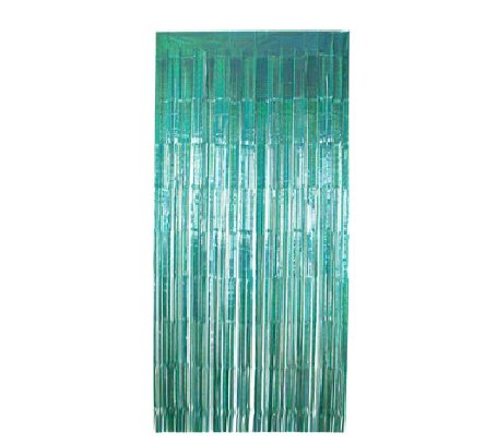 Party-Vorhang - Sparkling Türkis