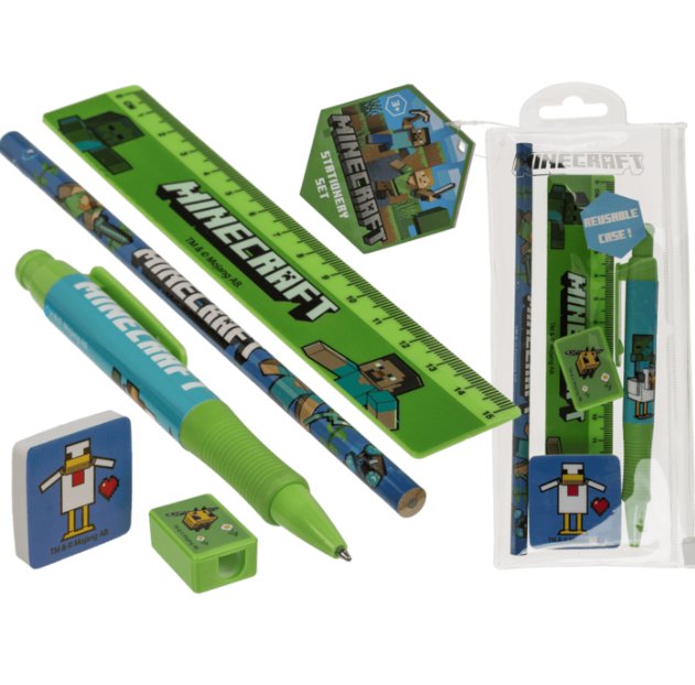 Schreibset Minecraft