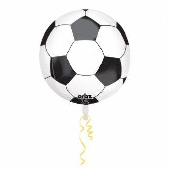 Orbz Fußball Folienballon