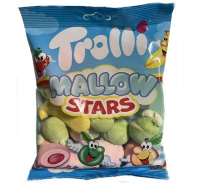 Trolli Mallow Stars, 150g