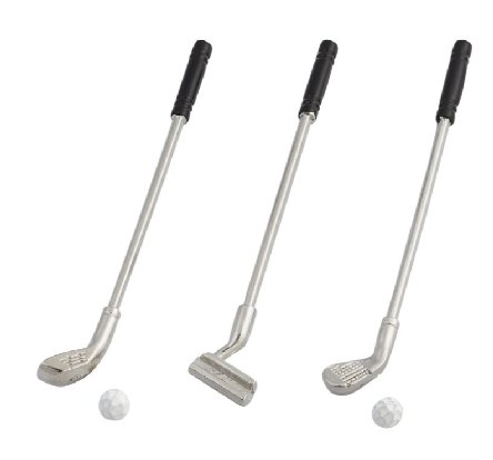 Miniatur Golf Set, ca. 6cm, 5-teilig Miniatur Golf Set, ca. 6cm, 5-teilig