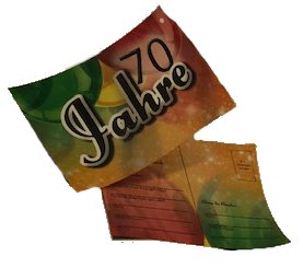 50 Ballonflugkarten - 70 Jahre