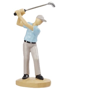 Golfer, ca. 10cm Golfer, ca. 10cm
