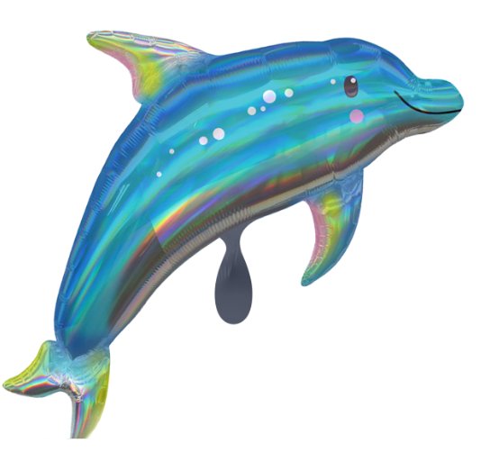 Delfin mit Holoeffekt