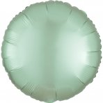 Pastell Mint Ballon in rund, 45 cm