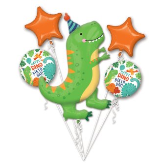 Bouquet - Dino Ballon Set, 5-tlg. Bouquet - Dino Ballon Set, 5-tlg.