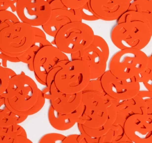 Kürbis Konfetti, orange -14g