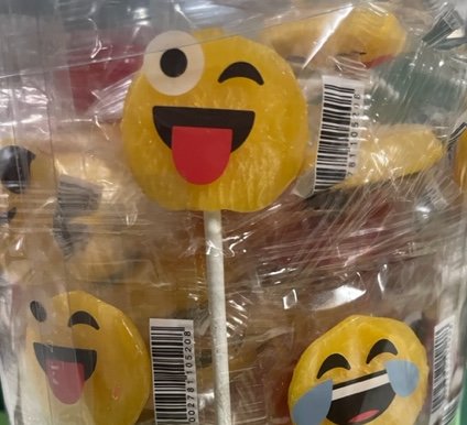 Küfa Emojipops, Smiley-Lutscher, Lolly