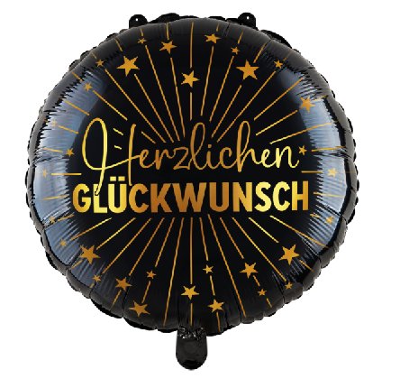 Folienballon Herzlichen Glückwunsch