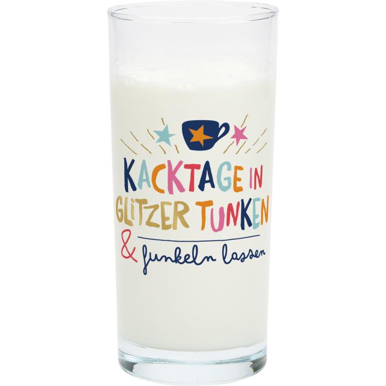 Trinkglas Motiv Kacktage