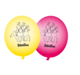 Bibi & Tina Luftballons, 8 Stück