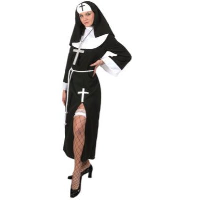 Kostüm Nonne, Gr. 40/42