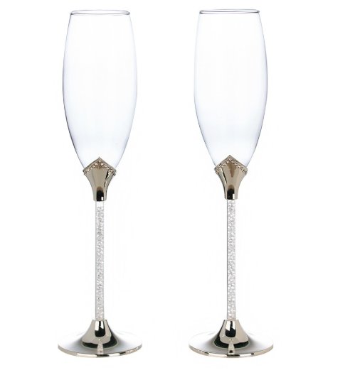 Champagner Gläser, 2er Set - Glamour