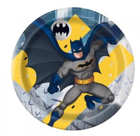 Batman Party Teller, 23 cm