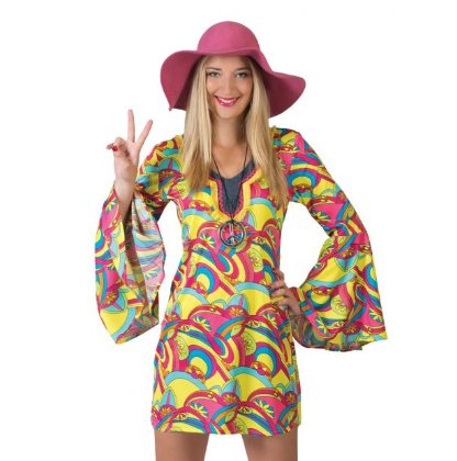 Hippie Kleid Multi 40-42