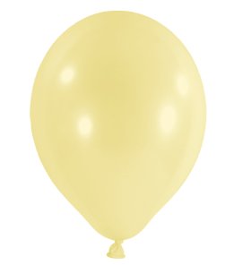 50 Luftballons 30cm - Pastell - Gelb