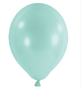 50 Luftballons 30cm - Pastell - Mint