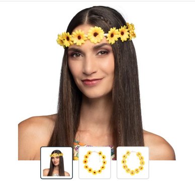 Stirnband Sonnenblumen