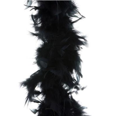 Boa schwarz, 2m mit 90g