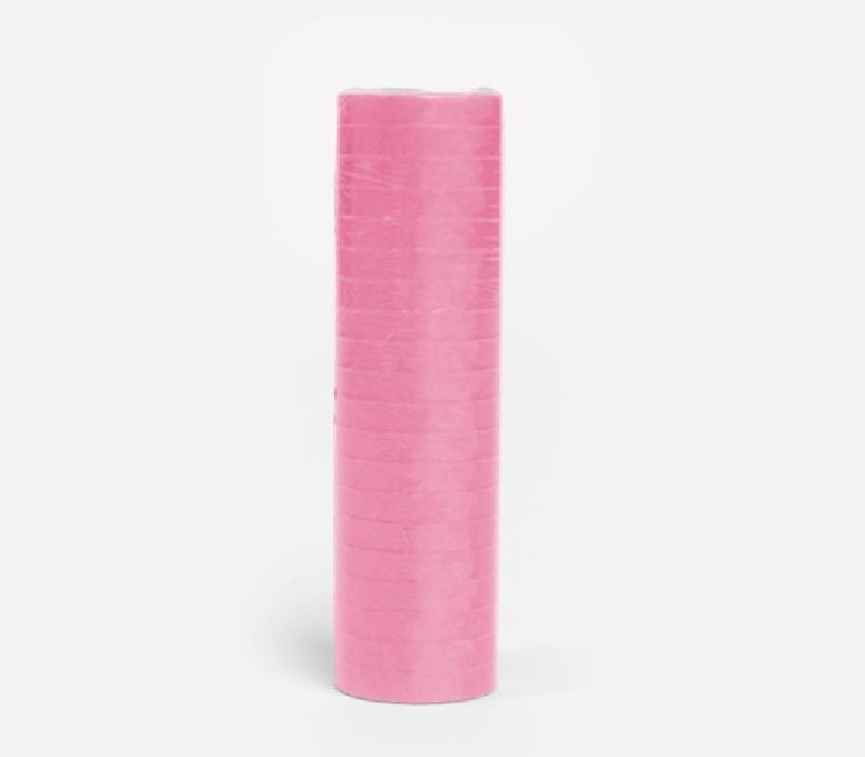 Luftschlangen 20 x 4m flammhemmend babyrosa