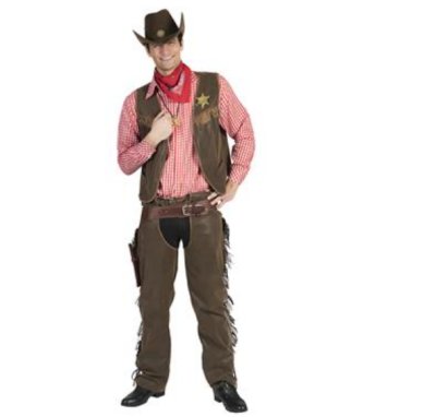 Wilder Westen Cowboy Outfit, 52-54