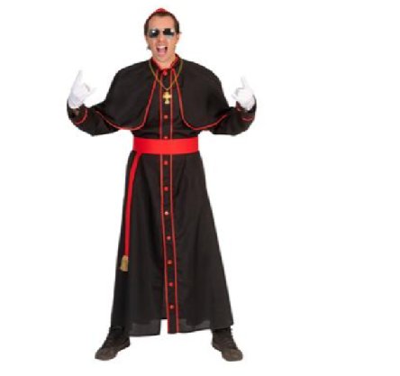 Kardinal Verkleidung, Gr. 60/62 Kardinal Verkleidung, Gr. 60/62