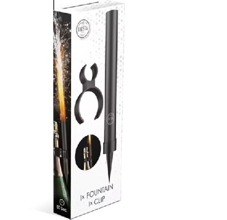 Tortenfontäne, 12 cm und Clip-Set