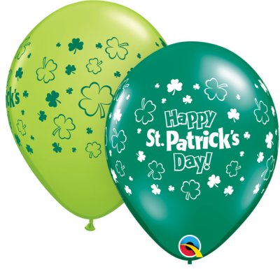 St.Patricks Day Luftballons, 25 Stück