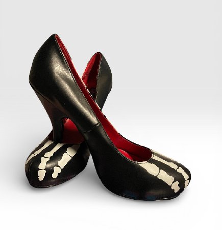 Damen Pumps mit Skelettdesign, Gr. 38 Damen Pumps mit Skelettdesign, Gr. 38