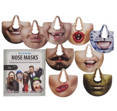 Foto Verkleidung Nasenmasken