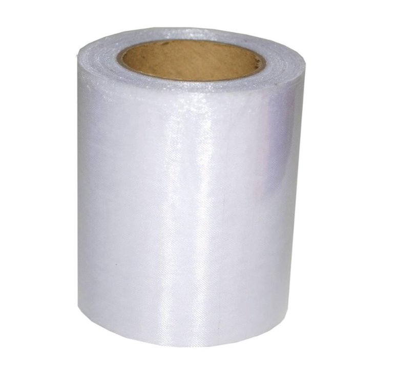 Organza Band 20 m x7 cm weiß