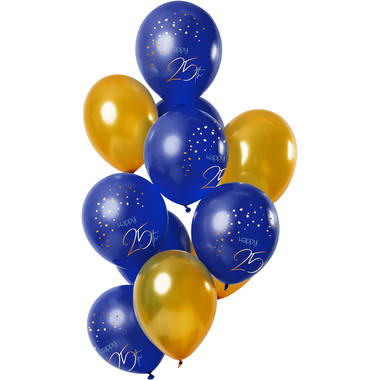 	         Ballons Elegant True Blue 25 Jahre