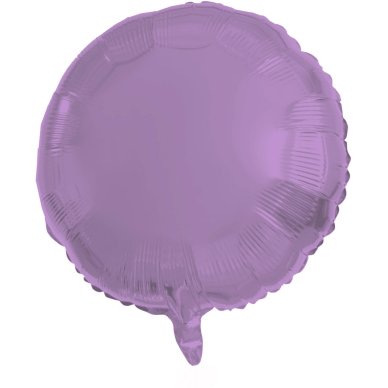 Folienballon Rund, flieder - 45 cm