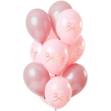 	         Ballons Elegant Lush Blush