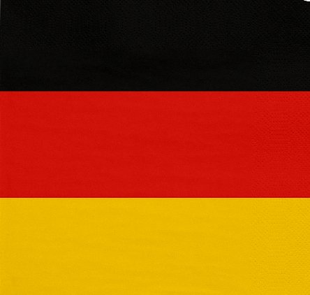 Servietten Deutschland, 20 Stück