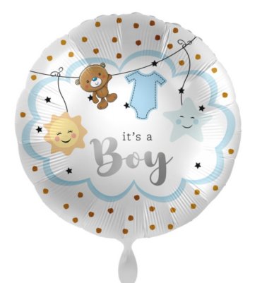 Baby Boy Folienballon