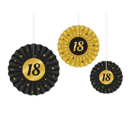 Edle Partyfächer,zum 18.Geburtstag