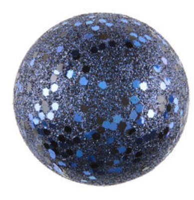 Glitzerkugeln in dunkelblau, 50 Stück