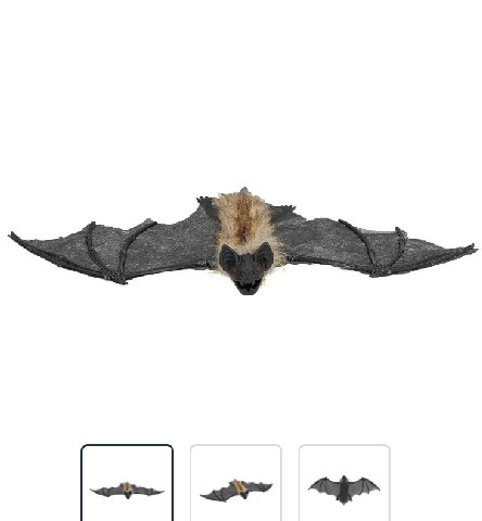 Dekoration Haarige Fledermaus Dekoration Haarige Fledermaus