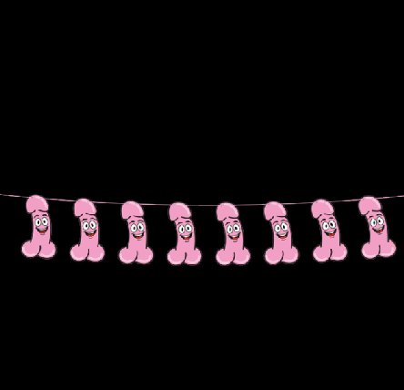 Penis Girlande - JGA - 2m