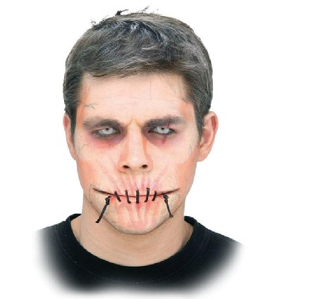 Make up Mund - zugenäht