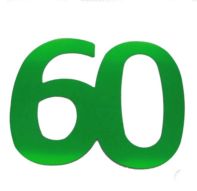 Flitterkonfetti 60, grün