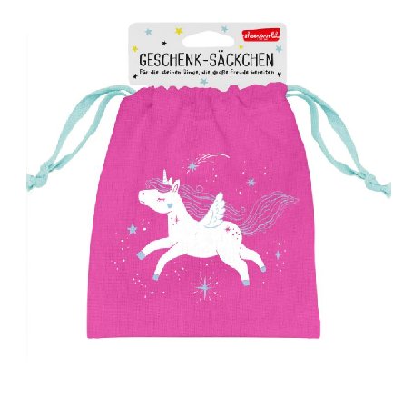 Geschenk Säckchen Einhorn Geschenk Säckchen Einhorn